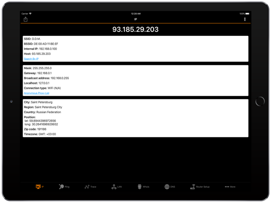 IP Tools: WiFi Analyzer Screenshots