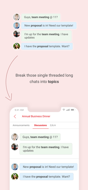 Spaces - Messenger & Organizer(圖5)-速報App