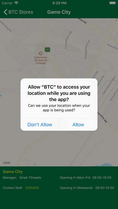 BTC Mobile App screenshot 3