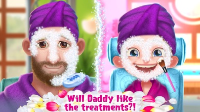 Spa Day with Daddy - Makeover Soapy Adventure Screenshot 2