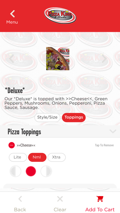 How to cancel & delete Pizza King Delivers from iphone & ipad 4