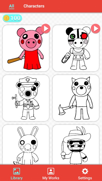 How To Draw Roblox Piggy 🐷 Step by Step - YouTube