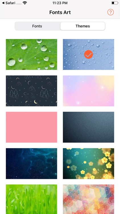 Fonts Art - Keyboard Themes