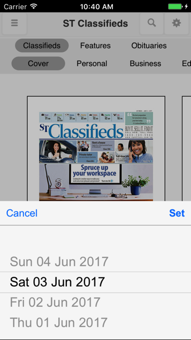 How to cancel & delete ST Classifieds from iphone & ipad 2
