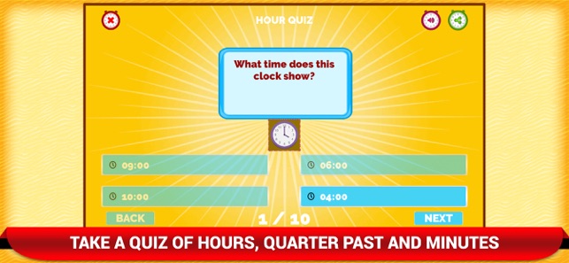 Telling Time Clock Kids Games(圖3)-速報App