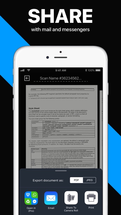 Scanner App Pro: PDF Scan Screenshot 4