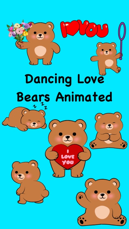 Dancing Love Bears Animated