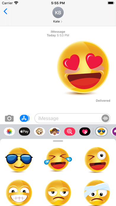 Big Emojis - Stickers screenshot 4