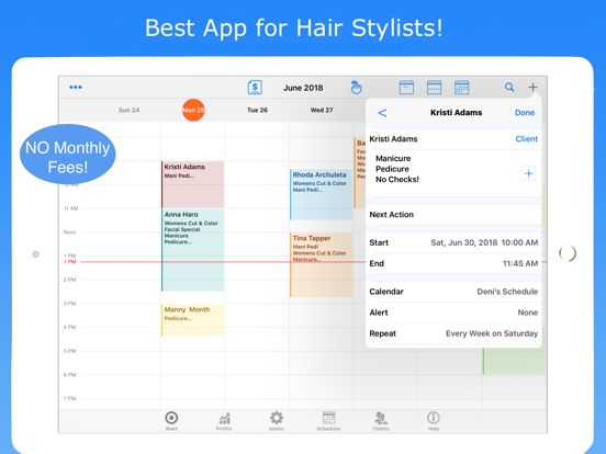 Hair Stylist Appointments App Price Drops