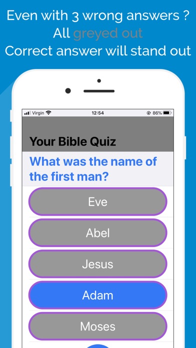 Play Bible Quiz Challenge Mind screenshot 3