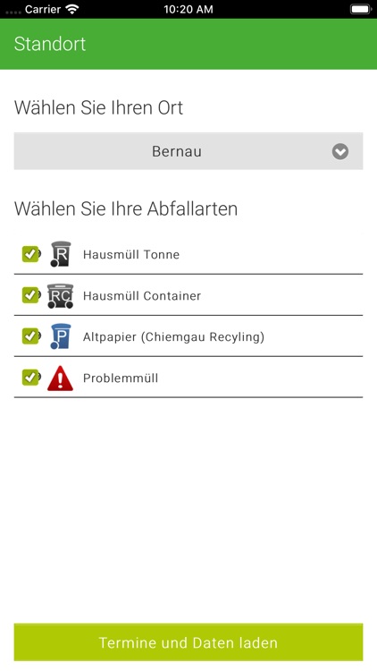 Landkreis Rosenheim Abfall-App
