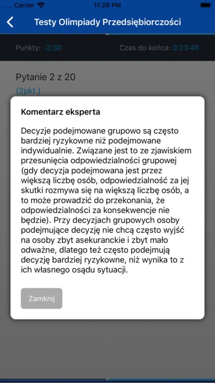 Olimpiada Przedsiębiorczości screenshot-5