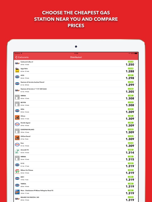 iCarburante Pro - Fuel Prices screenshot 4