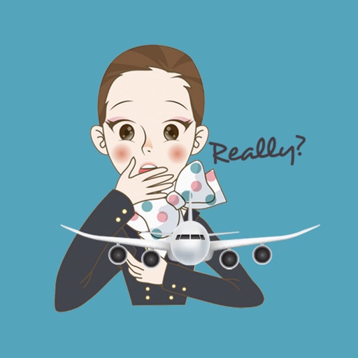 Flight Attendant Crew Stickers