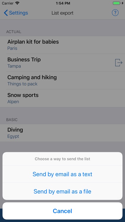 Travel Packing Checklists screenshot-8