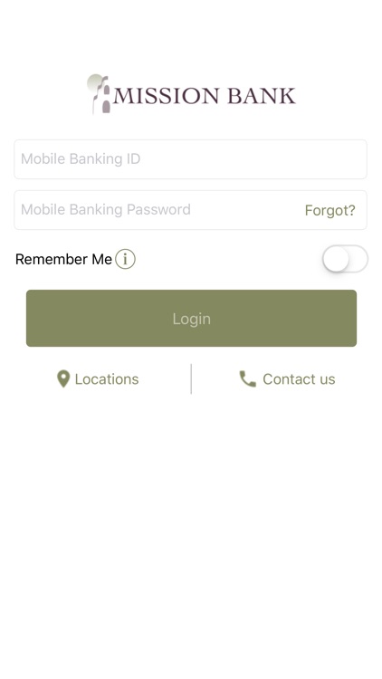 Mission Bank Mobile