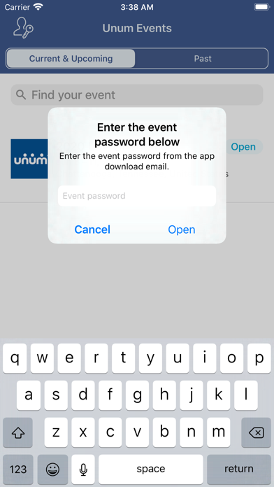 Unum Events screenshot 2
