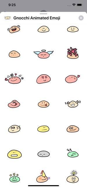 Gnocchi ANIMATED Emoji(圖2)-速報App