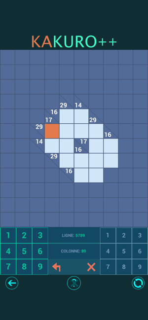 Kakuro++ Cross Sums Puzzles(圖3)-速報App