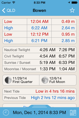 Tide Times AU - Tide Tables screenshot 3