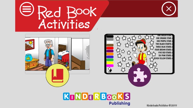 Kindnerbooks - Red Activities screenshot-7