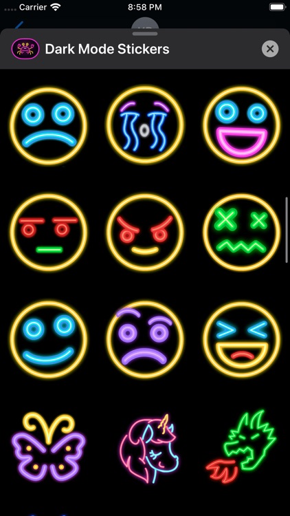 Dark Mode Stickers screenshot-4