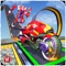 Are you ready for an impossible stunt bike parking with crazy motorcycle tracks challenge