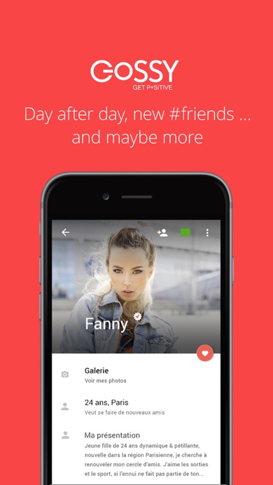How to cancel & delete Chat & Dating on Gossy from iphone & ipad 4