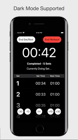 Game screenshot Gym Timer - Track Rests & Sets apk