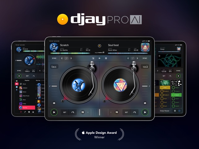 Djay Dj アプリ ミキサー をapp Storeで