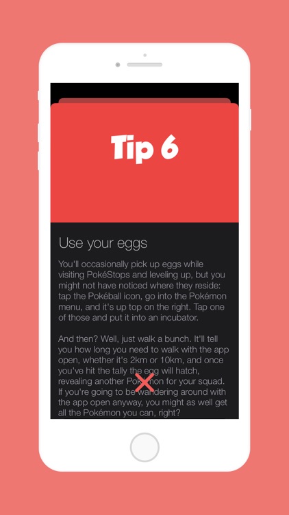 Tips for Pokémon Go