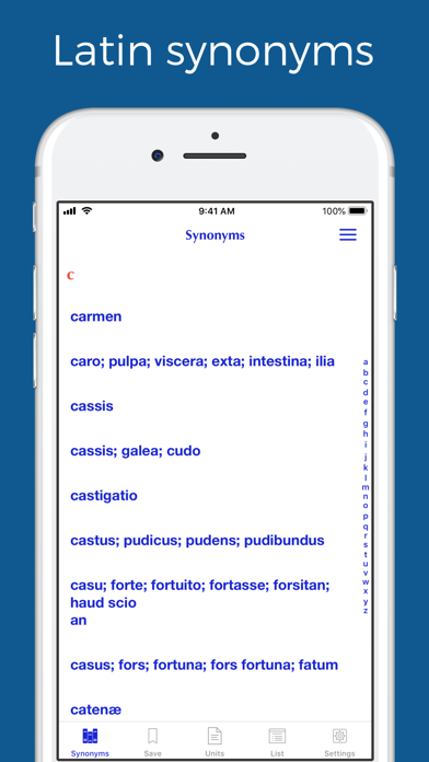 How to cancel & delete Latin synonym dictionary from iphone & ipad 1