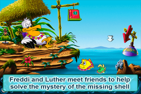 Freddi Fish 3: Conch Shell - náhled