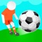 Kick balls and score before your opponents