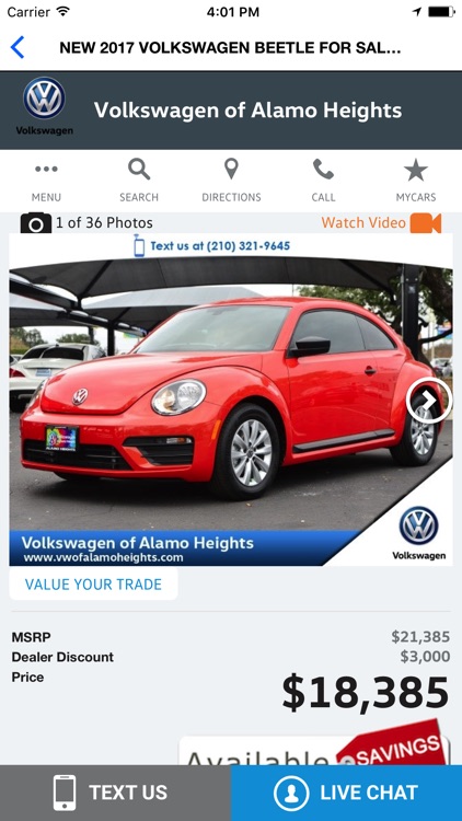 Volkswagen of Alamo Heights screenshot-3