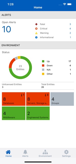 Oracle Management Cloud Mobile