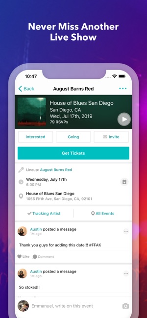 Bandsintown Concerts(圖2)-速報App