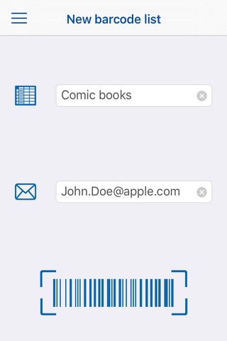 Barcode List screenshot 3