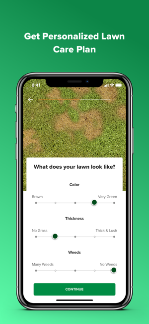 lawn maintenance app