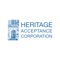 Mobile application for Heritage Acceptance Corporation, powered by Paymentus