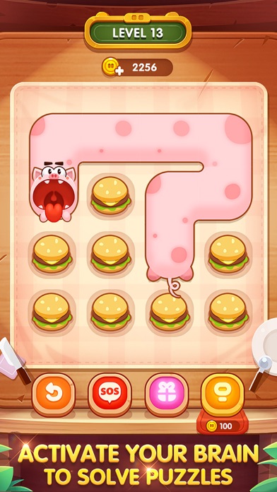 Foodie - Fill One Line Puzzle screenshot 2