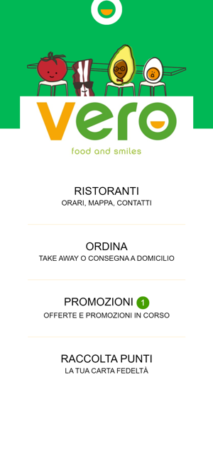 Vero Food - Ordina online