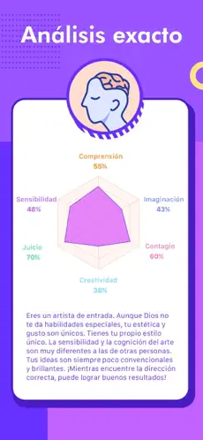 Screenshot 4 Real-Me: Pruebas & Percepcione iphone