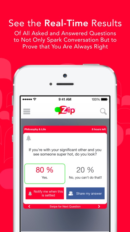 Zip - The Question Answer App screenshot-4