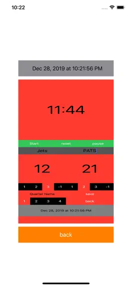 Game screenshot Basketball Game Clock apk