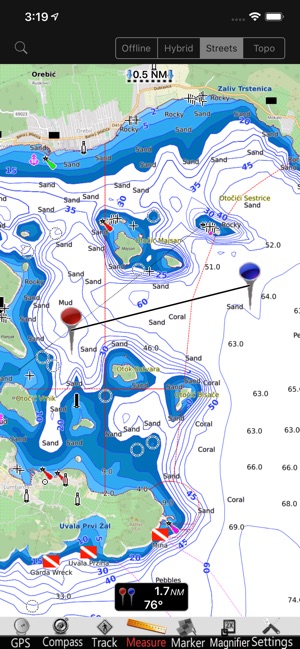 Croatia GPS Nautical Chart Pro(圖3)-速報App