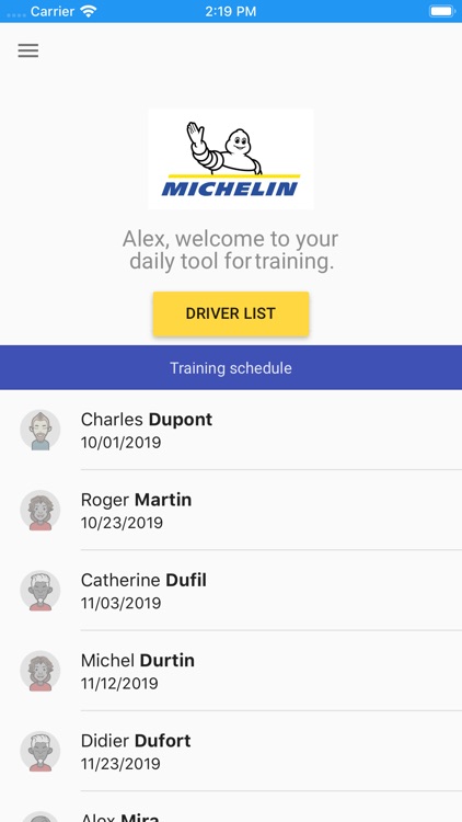 MyTraining App