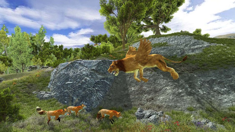 Flying Lion Simulator screenshot-3