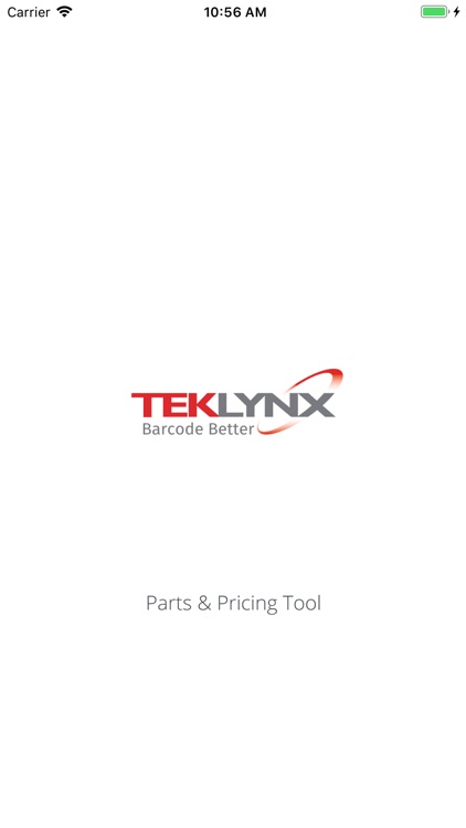 TEKLYNX Parts & Pricing Tool