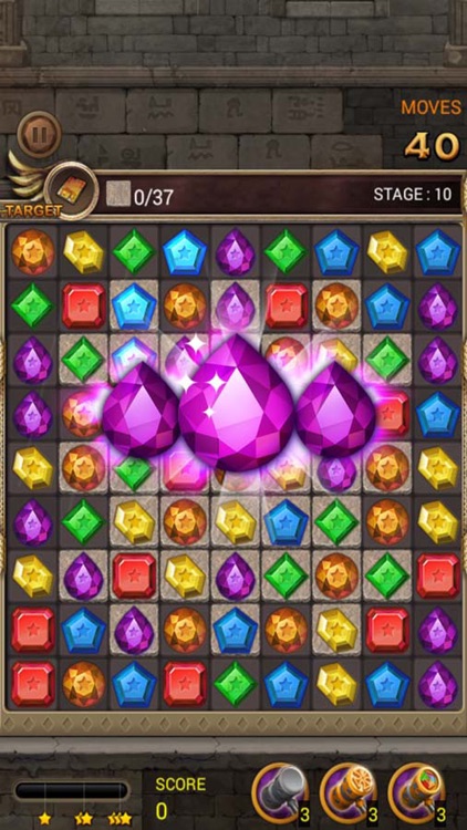 Jewels Temple Quest - Match 3 screenshot-0